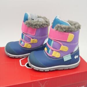 NEW See Kai Run Toddler Girl's 5 Gilman Snow Boot  Waterproof Insulated
